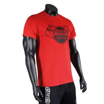 Strength Asylum T-Shirt (Original in Red)