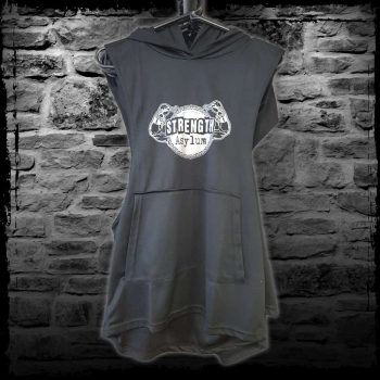 Strength Asylum Mesh Hoodie Vest (Original in Black)