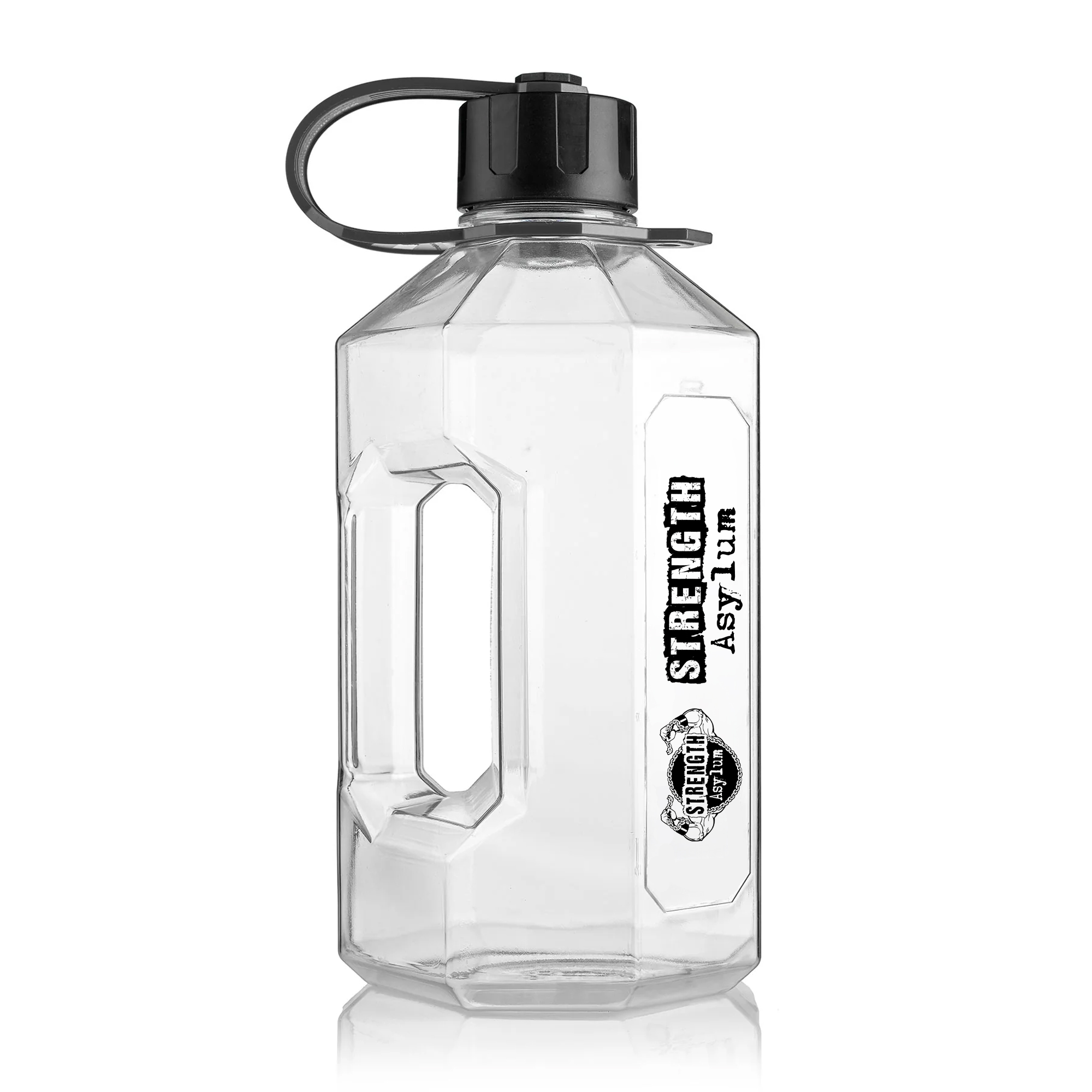 Strength Asylum 2400ml Water Jug Clear