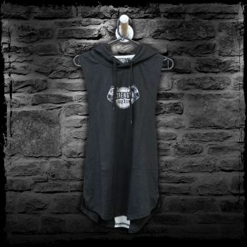 Strength Asylum Hooded Vest - Black (**New Design**)