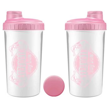 Strength Asylum Shaker in White and Pink