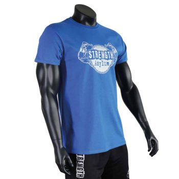 Strength Asylum T-Shirt (Original in Blue)