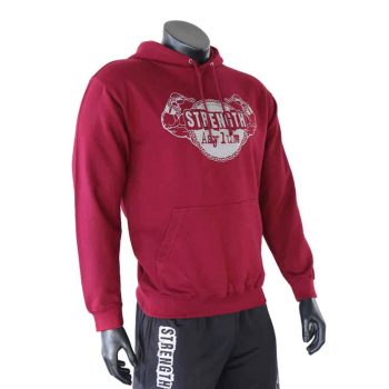 Strength Asylum Hoodie (Original in Maroon)