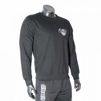 Strength Asylum Sweatshirt (Small Logo in Black)