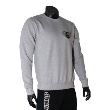 Strength Asylum Sweatshirt (Small Logo in Grey)