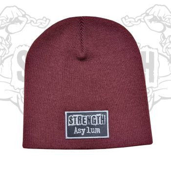 Strength Asylum Classic Beanie (Maroon)