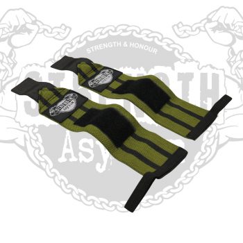 12" Medium Duty Green Wrist Wraps