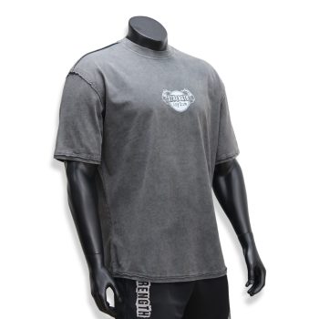 Oversized Acid Washed T-Shirt in Grey