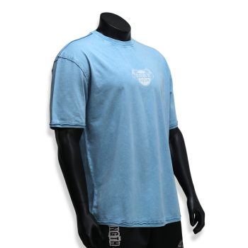 Oversized Acid Washed T-Shirt in Blue