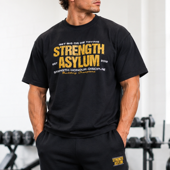 Heavyweight Oversized T in Black